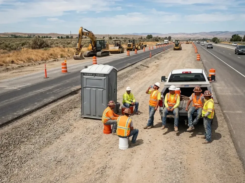 highway-road-construction-crew-007 — frequently asked questions, Porta Potty and Restroom Rentals in Owings, MD